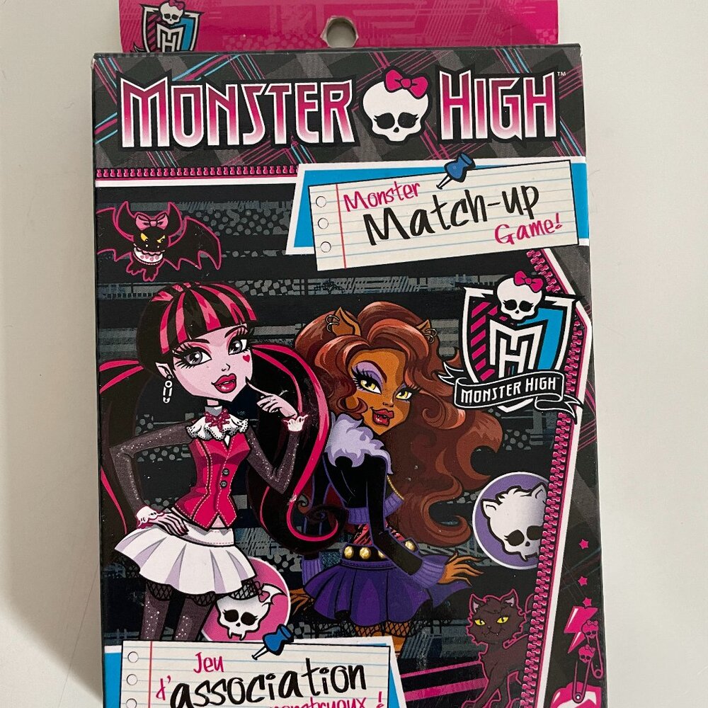 Monster High Match Up Game 2014 Mattel